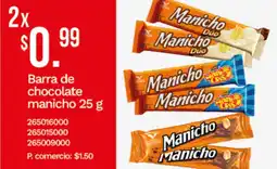 Tia Barra de chocolate manicho oferta