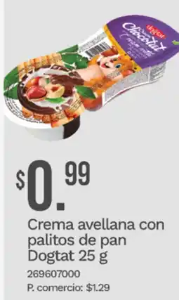 Tia Dogtat crema avellana con palitos de pan oferta