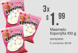 Tia Esponjitas masmelo oferta