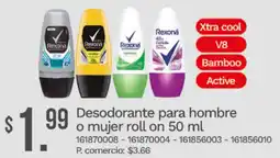 Tia Rexona desodorante para hombre o mujer roll on oferta