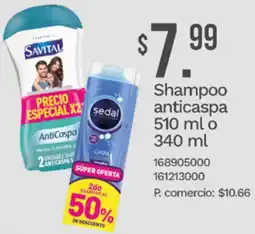 Tia Savital, sedal shampoo anticaspa oferta