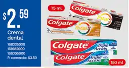 Tia Colgate crema triple acción oferta