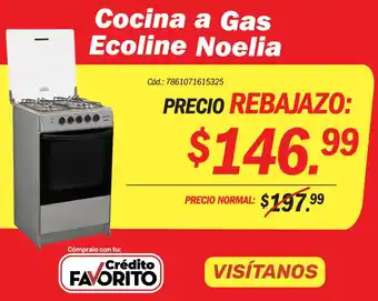 Ecoline noelia cocina a gas