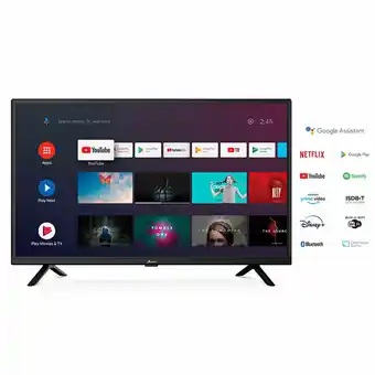 Tia Televisor Smart 32" LED con Google Assistant Riviera oferta
