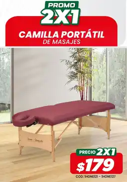 Novicompu Camilla portátil de masajes oferta