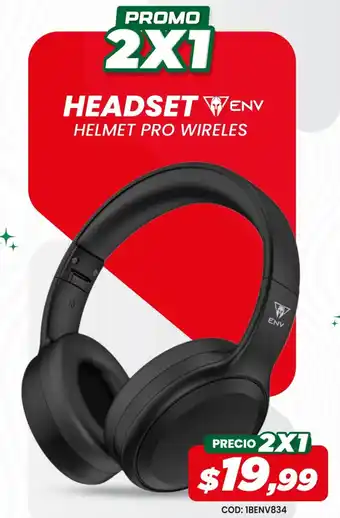 Env headset helmet pro wireles