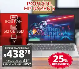 Super Paco Hp portátil ryzen 5 oferta