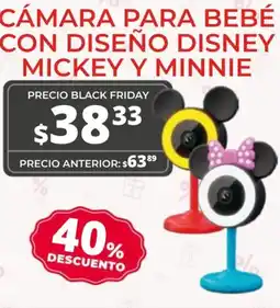 Super Paco Disney mickey y minnie cámara para bebé con diseño oferta
