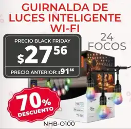 Super Paco Guirnalda de luces inteligente wi-fi oferta