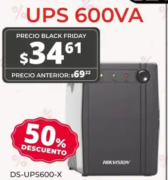 Hikvision ups 600va