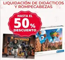 Super Paco Liquidación de didácticos y rompecabezas oferta