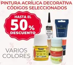 Super Paco Pintura acrílica decorativa códigos seleccionados oferta