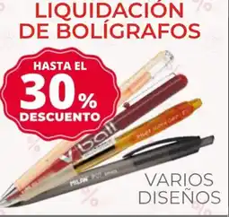 Super Paco Liquidación de bolígrafos oferta