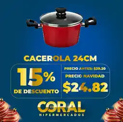 Coral Hipermercados Cacerola 24 cm oferta