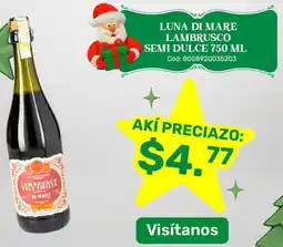 Akí Luna di mare lambrusco semi dulce oferta