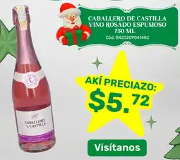 Akí Caballero de castilla vino rosado espumoso oferta