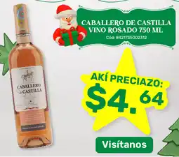Akí Caballero de castilla vino rosado oferta
