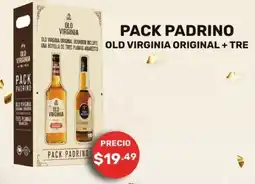 Coral Hipermercados Pack padrino old virginia original + tre oferta