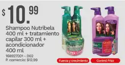 Tia NutriBela shampoo + tratamiento + acondicionador oferta