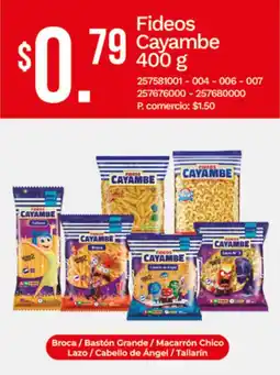 Tia Cayambe fideos oferta