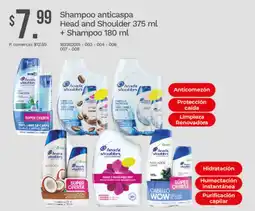 Tia Head & Shoulders shampoo anticaspa oferta
