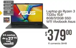Tia Asus Vivobook Ryzen 3 15.6" oferta