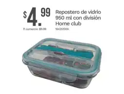 Tia Home Club repostero de vidrio oferta