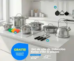 TVentas Kaisa Villa set de olla de inducción oferta