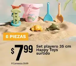 Tia Set playero happy toys surtido oferta