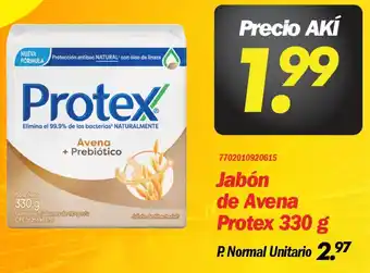 Protex jabón de avena