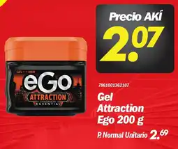 Akí Ego gel attraction oferta