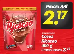 Akí Nestlé ricacao cocoa oferta