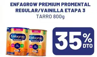 Enfagrow premium promental regular/vainilla etapa 3 tarro