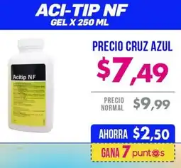 Farmacias Cruz Azul Aci-tip nf gel oferta