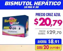 Farmacias Cruz Azul Bismutol hepático oferta