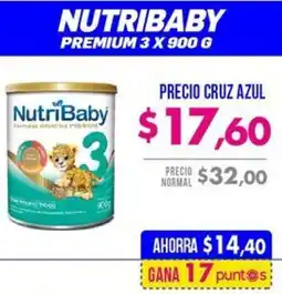 Farmacias Cruz Azul Nutribaby premium 3 oferta