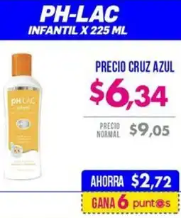Farmacias Cruz Azul Ph-lac infantil oferta