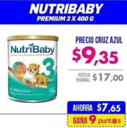 Farmacias Cruz Azul Nutribaby premium 3 oferta