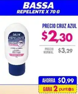 Farmacias Cruz Azul Bassa repelente oferta