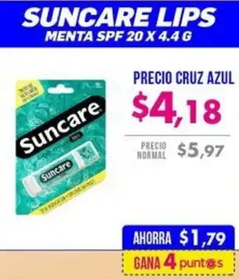 Suncare lips menta spf 20