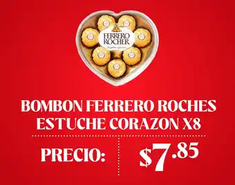 BOMBON FERRERO ROCHER ESTUCHE CORAZON