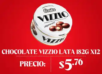 CHOCOLATE VIZZIO LATA