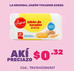 Akí La Original jabón tocador avena oferta