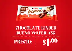 Coral Hipermercados Kinder Bueno chocolate wafer oferta