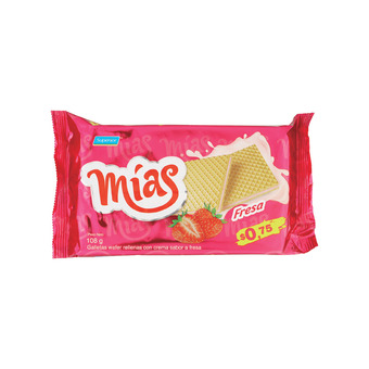 Akí MIAS WAFER FRESA 108 g oferta