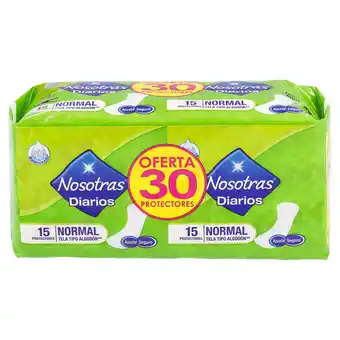 Akí NOSOTRAS PROTECTORES DIARIOS NORMALES X30 u oferta