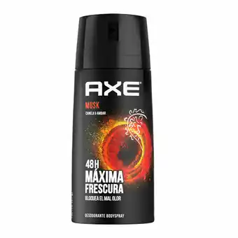 Tia Desodorante Body Spray Axe Seco aerosol 150 ml Musk oferta