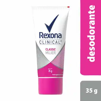 Tia Desodorante para mujer classic Rexona clinical 35 g oferta