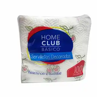 Tia Servilleta Homeclub 100 uni decorada oferta