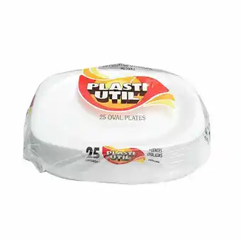 Tia Fuente desachable 9x11 cm ovalada plastiutil 25 uni oferta